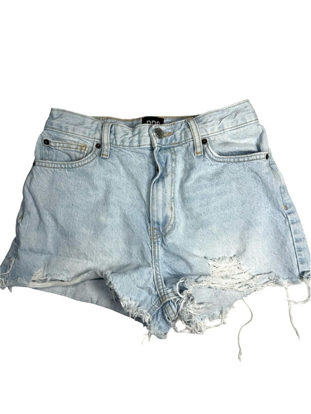 BDG Urban Outfitters Girlfriend High Rise Distressed Denim Shorts Women’s 26
